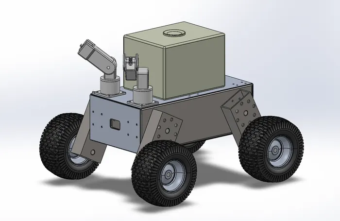 Robotun 3B CAD tasarımı